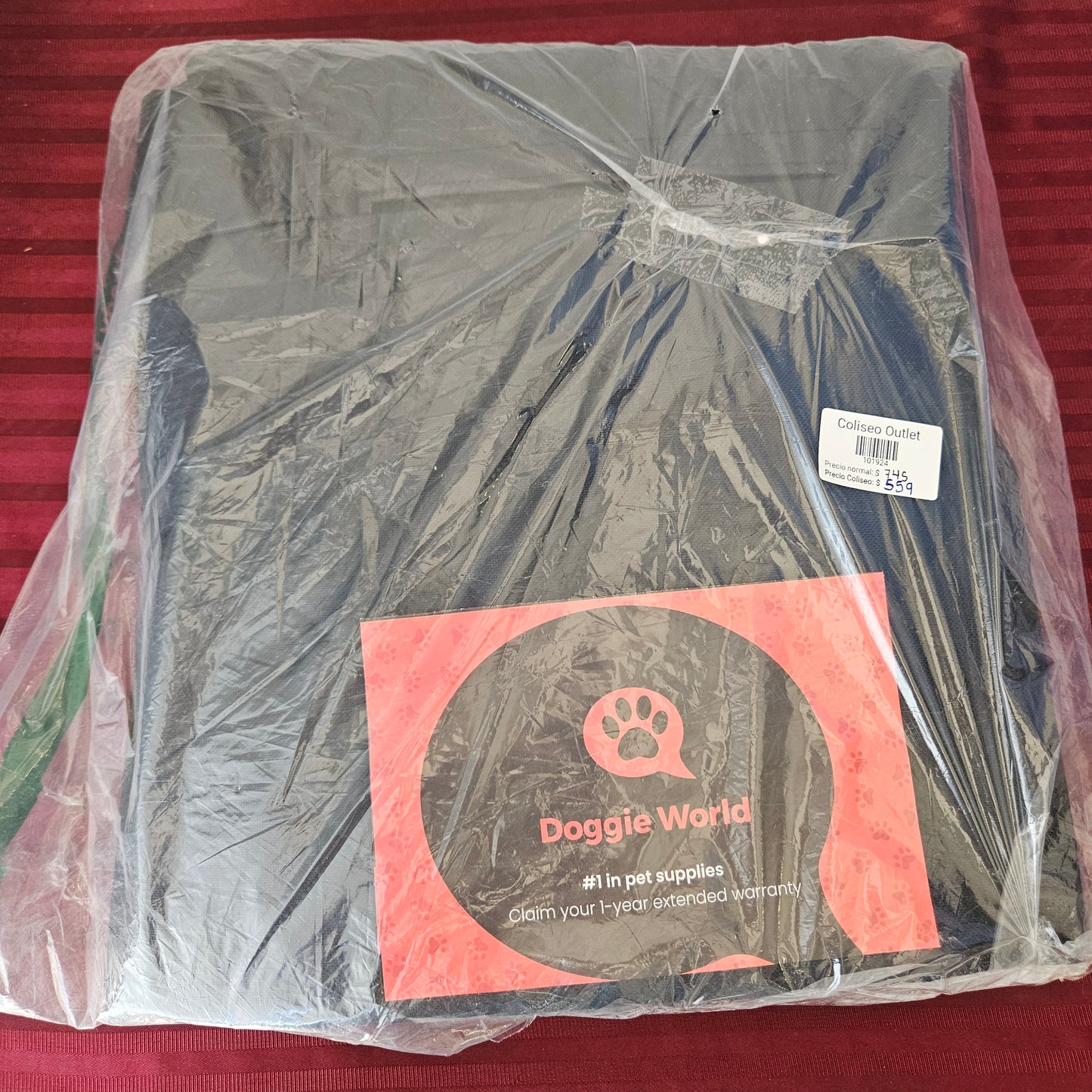Funda de asiento impermeable para carro para perro XL - Doggie World (Nuevo)