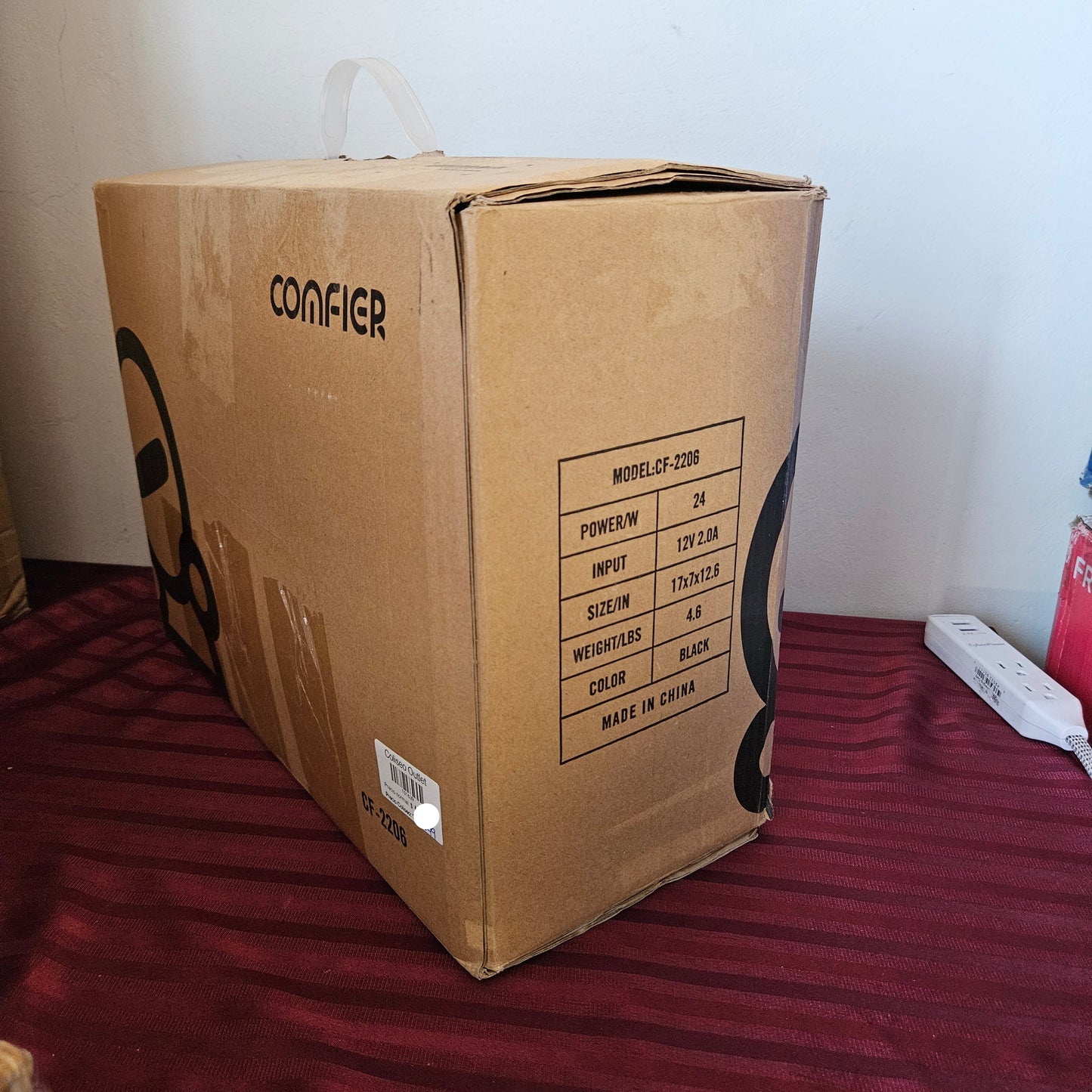 Cojín de masaje con vibración y calentamiento - Comfier (Nuevo, caja abierta)