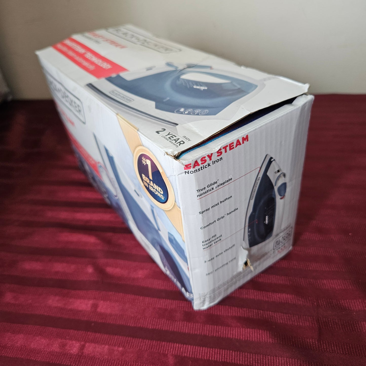 Plancha compacta de vapor - Black + Decker (Nuevo, caja abierta)