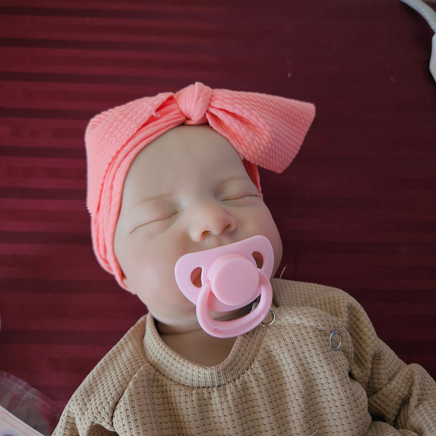 Bebé Reborn niña cuerpo completo de vinilo siliconado (Nuevo)