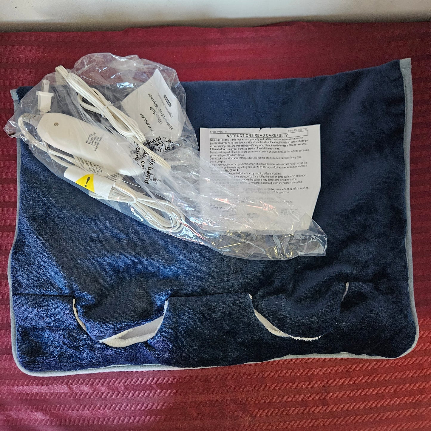 Calentador eléctrico para pies/abdomen/brazos - Proaller (Nuevo, caja abierta)