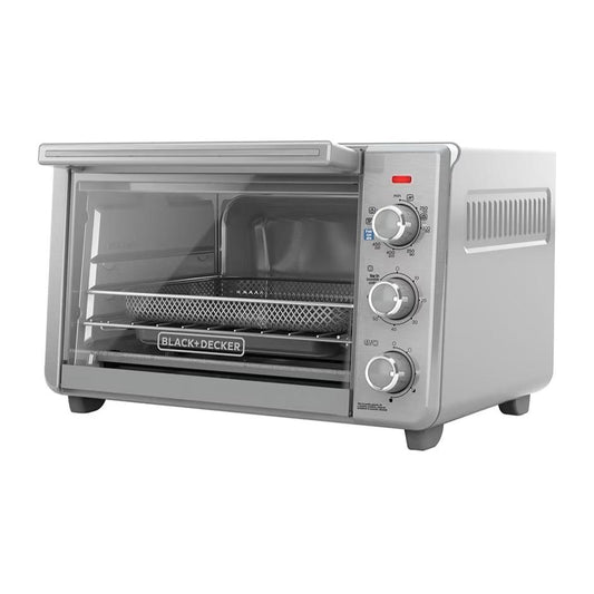 Horno eléctrico freidora 6 rebanadas - Black + Decker (Nuevo, caja abierta)