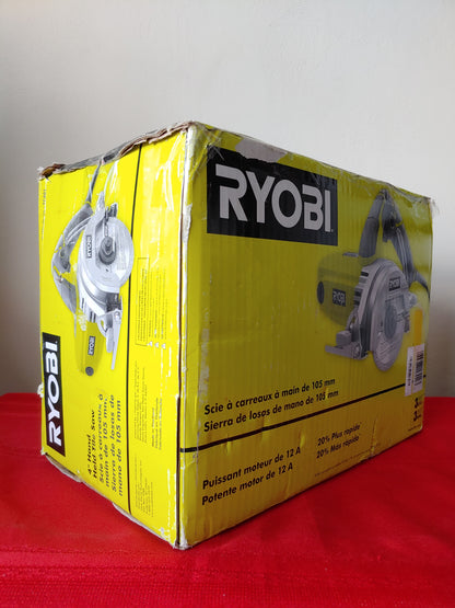 Sierra cortadora de vitropiso de 4" (105 mm) - Ryobi (Nuevo, caja abierta)