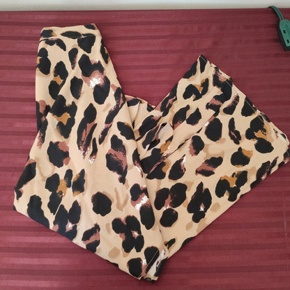 Falda midi con estampado de leopardo talla S - DREFBUFY(Nuevo)