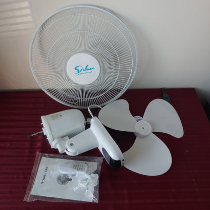 Ventilador de pared de 16" digital - Simple Deluxe (Nuevo, caja abierta)