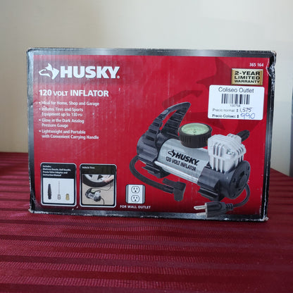 Inflador portátil de 120 V - Husky (Nuevo, caja abierta)