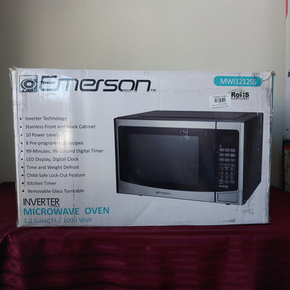 Horno microondas 1.2 pies cúbicos inverter - Emerson (Nuevo, caja abierta)