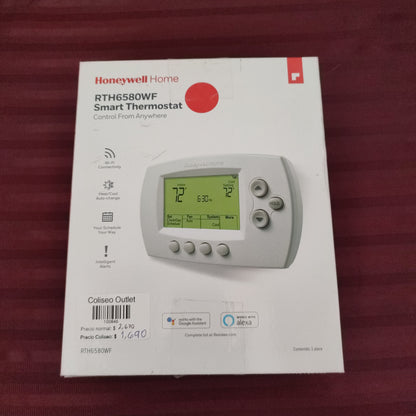 Termostato inteligente programable de 7 días con Wi-Fi - Honeywell Home (Nuevo, caja abierta)