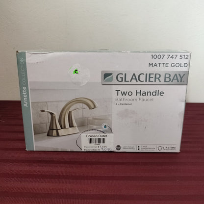 Llave mezcladora para lavabo - Glacier Bay Arnette (Nuevo, caja abierta)