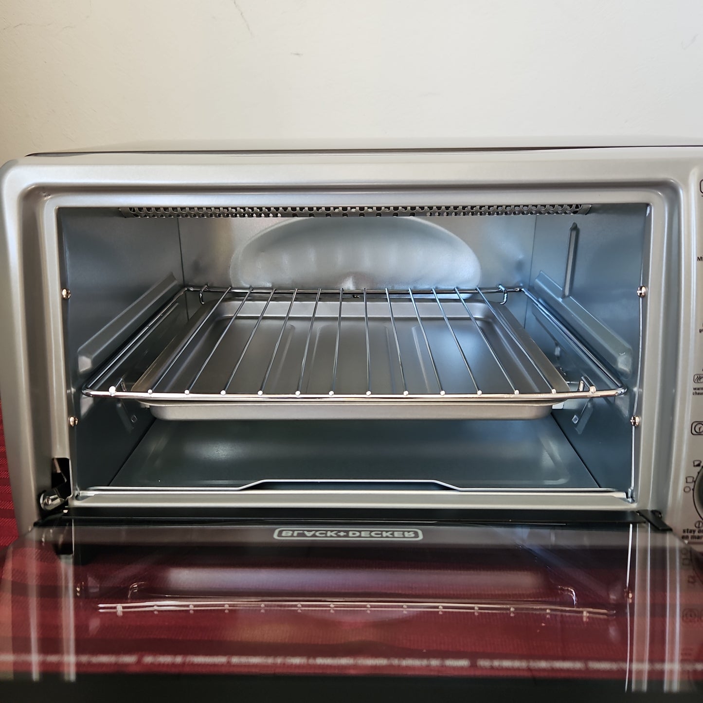 Horno tostador para 4 rebanadas - Black+Decker (Nuevo, caja abierta)