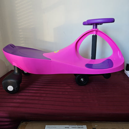 Wiggle Car Ride On Toy rosa con morado - Plasmacar (Nuevo)