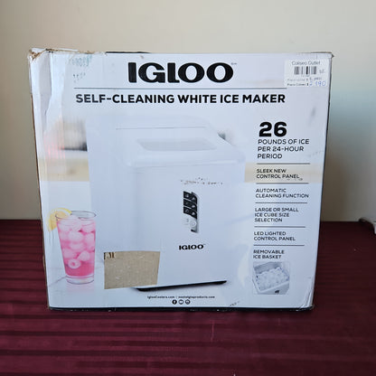 Máquina de hielo portátil capacidad 11.8 kg - Igloo (Nuevo, pequeño detalle estético)