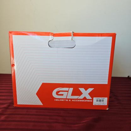 Casco de cara completa talla M para motocicleta - GLX (Nuevo, caja abierta)