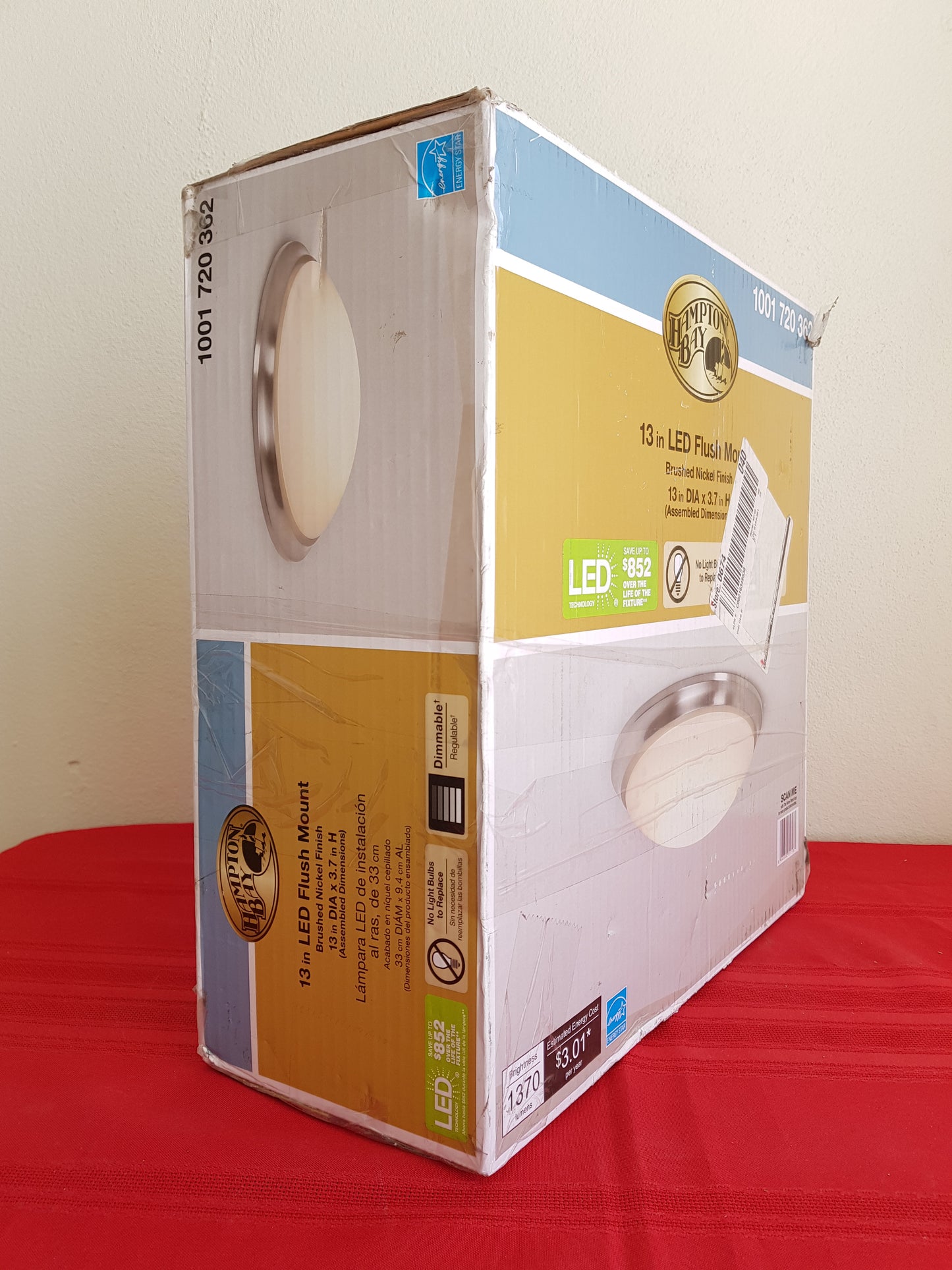 Lámpara de techo LED - Hampton Bay (Nuevo, caja abierta)