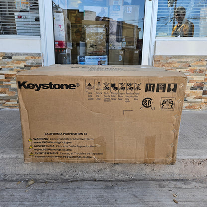 Aire acondicionado/calefacción de ventana de 1 tonelada, 220 V - Keystone (Nuevo, caja abierta)