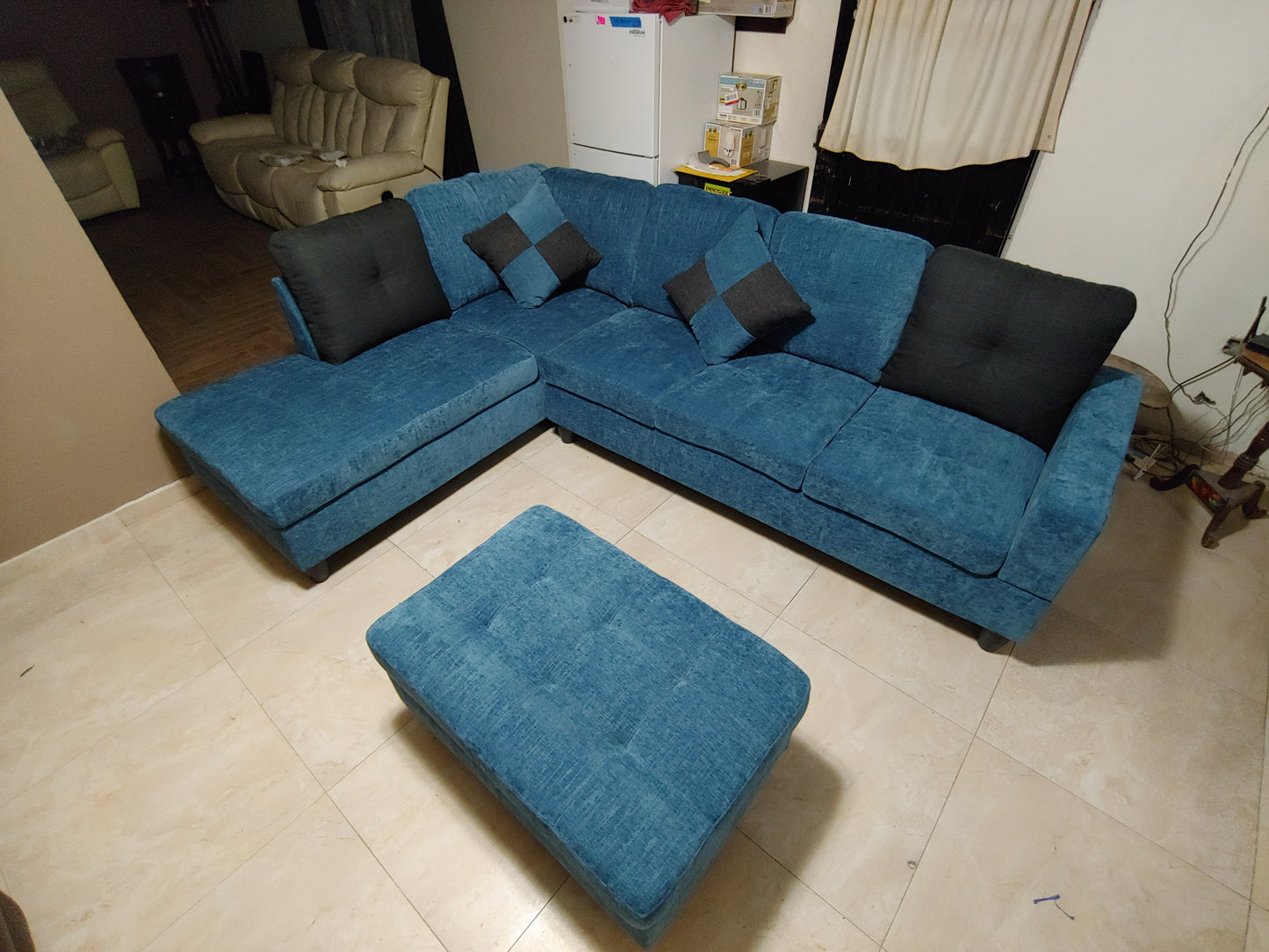 Sala esquinera modular de 3 piezas - Star Home Living (Nuevo)