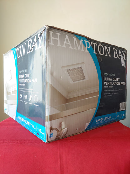 Extractor 110 pies cúbicos color blanco - Hampton Bay (Nuevo, caja abierta)