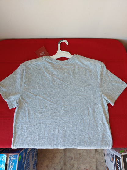 Camiseta con diseño navideño color gris, Talla M - Wondershop (Nuevo)