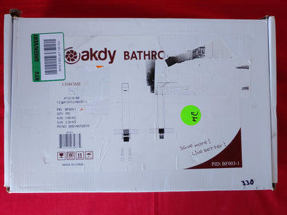 Llave mezcladora para lavabo - Akdy Chrome (Nuevo, caja abierta)