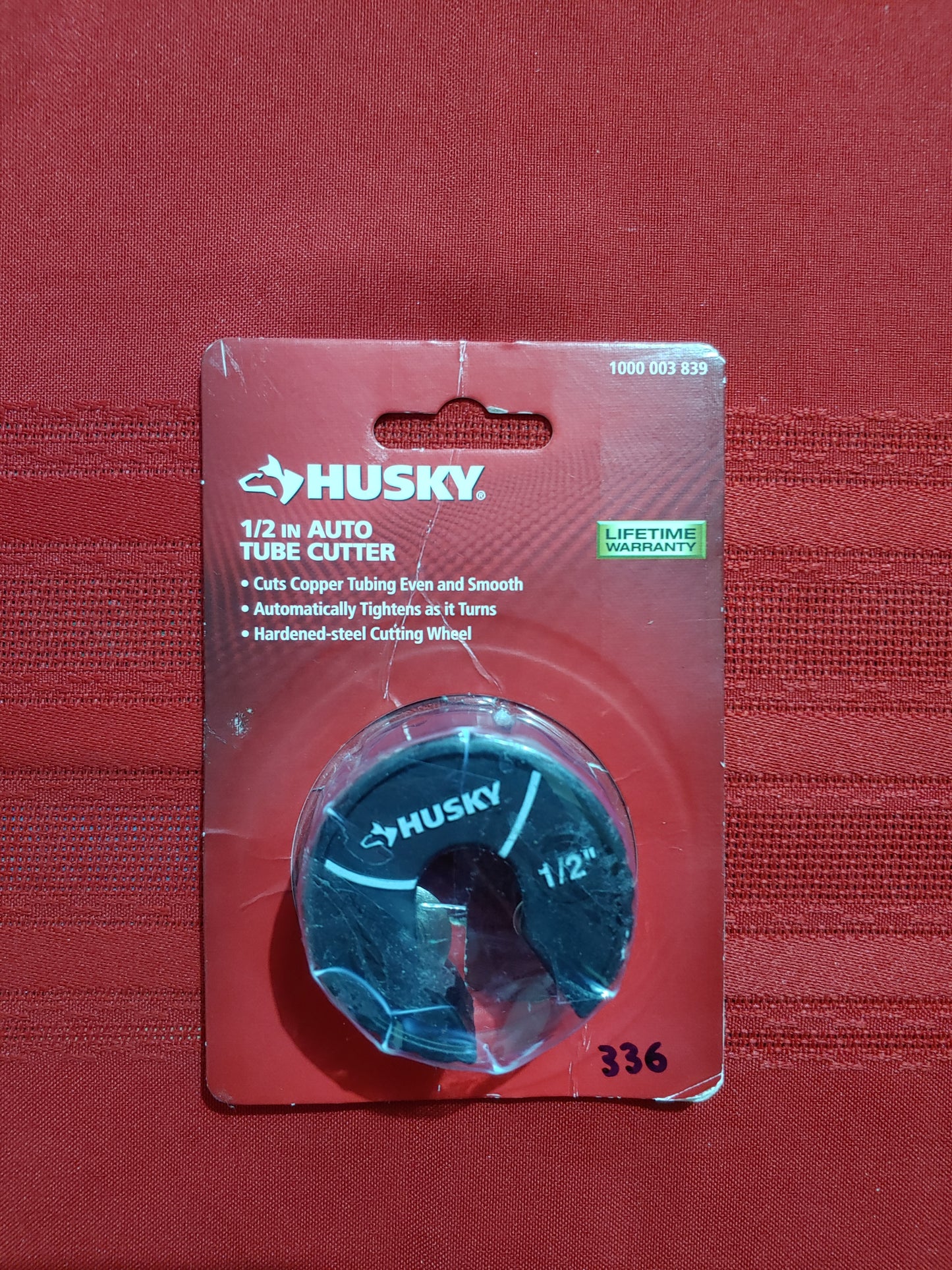 Cortador de tubo de cobre de 1/2" - Husky (Nuevo, empaque abierto)