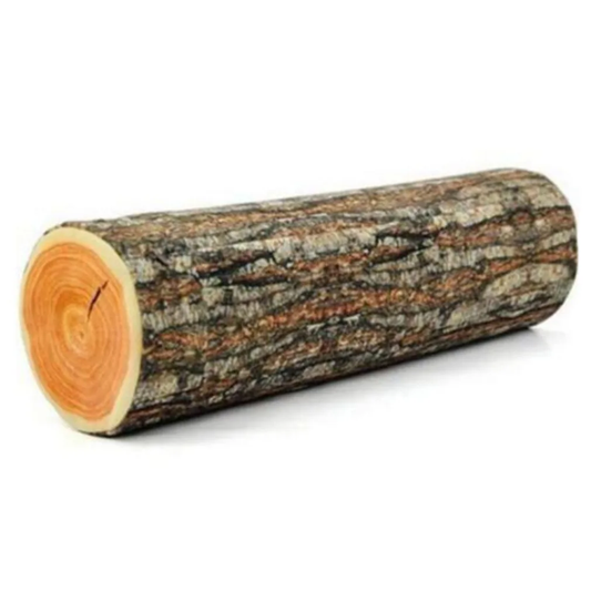 Cojín de tronco de madera (Nuevo)