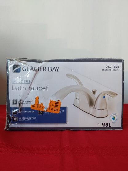 Llave mezcladora para lavabo - Glacier Bay Builders (Nuevo, caja abierta)