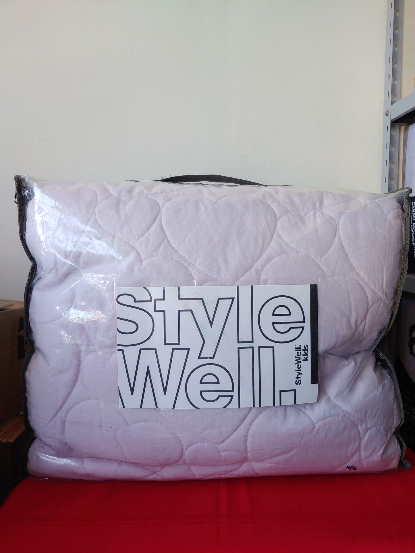 Juego de cama de edredón de 3 piezas (Matrimonial/Queen) - StyleWell Wisteria (Nuevo)