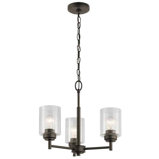 Candelabro de 3 luces - Kichler Winslow (Nuevo, caja abierta)