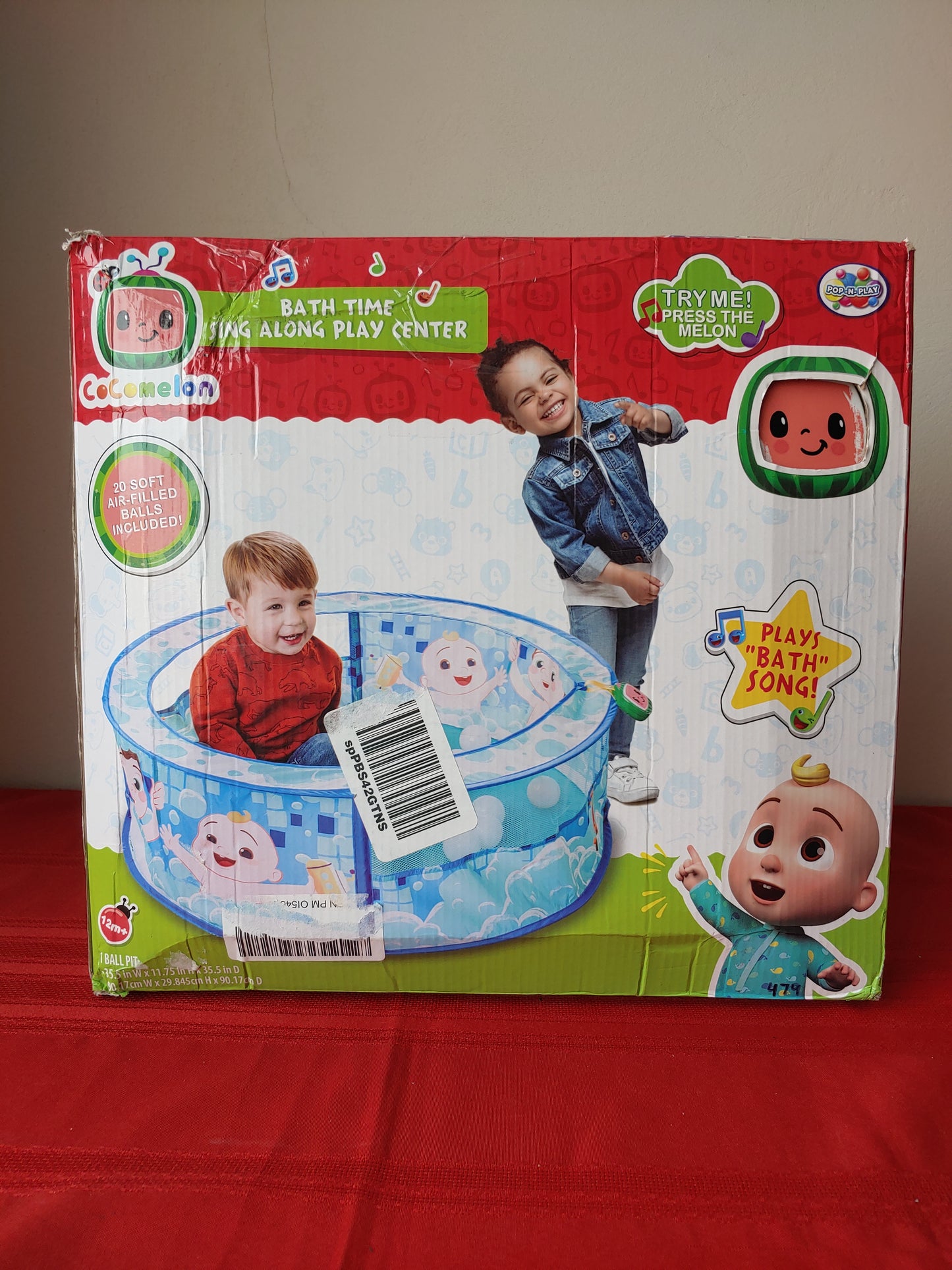 Juego Cocomelon Bath Time para niños - Pop N Play (Nuevo, caja abierta)