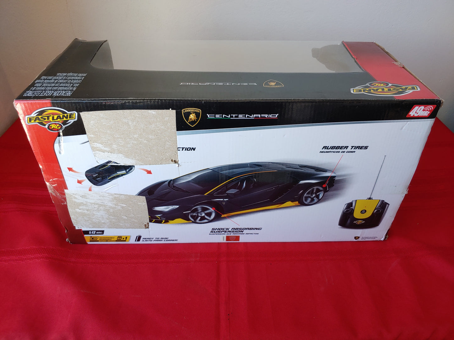 Carro control remoto Lamborghini Centenario - Fast Lane RC (Nuevo, caja abierta)