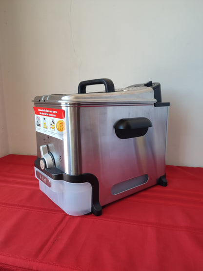 Freidora de aceite de 3.5 litros de acero inoxidable - T-Fal (Nuevo, caja abierta)