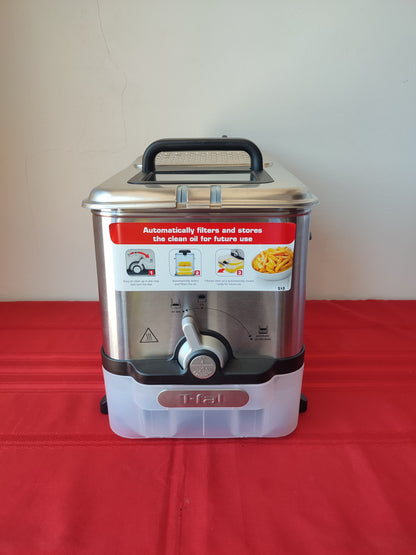 Freidora de aceite de 3.5 litros de acero inoxidable - T-Fal (Nuevo, caja abierta)