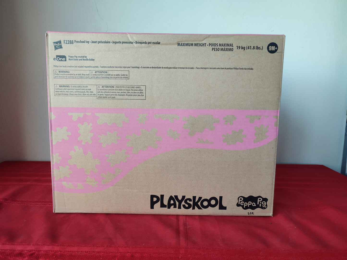 Carrito 2 en 1 Peppa Pig Playskool - Hasbro (Nuevo, caja abierta)