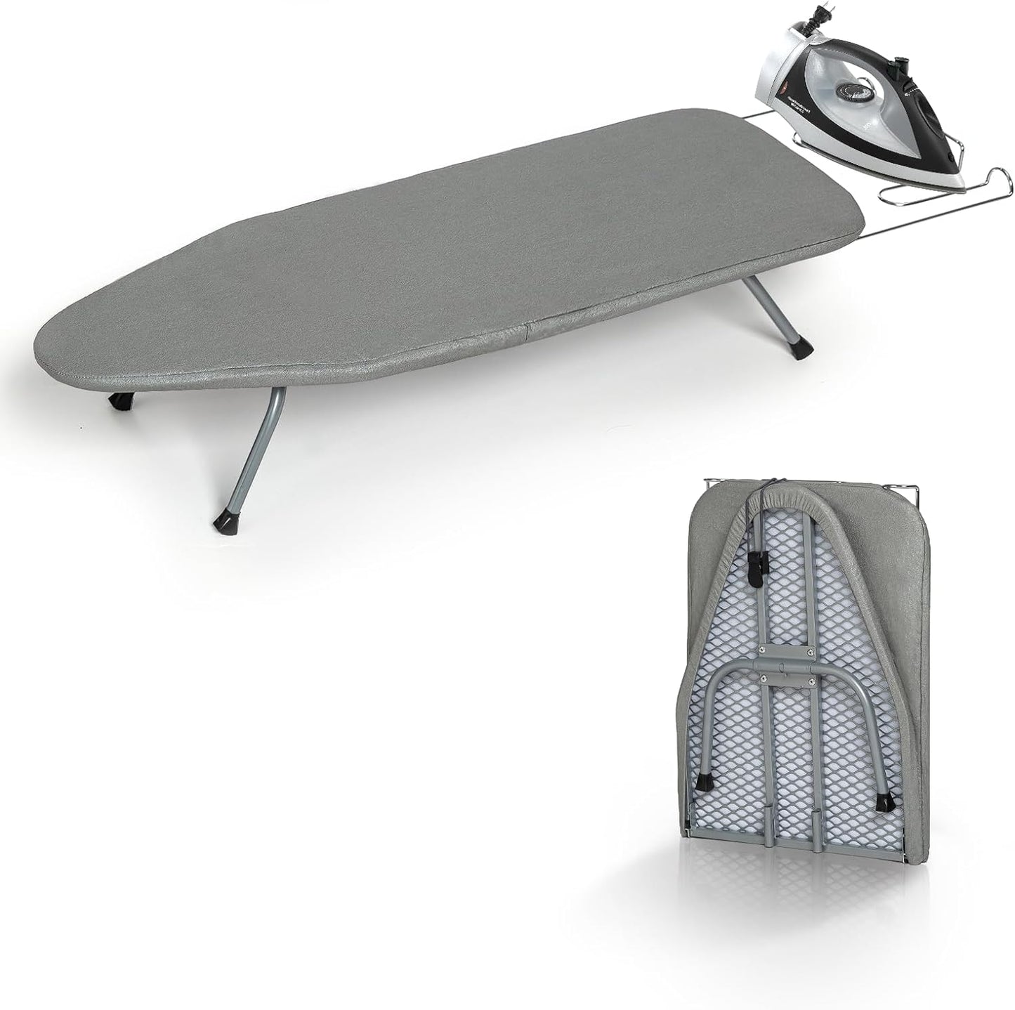 Tabla de planchar plegable con soporte para plancha - RAINHOL (Nuevo, caja abierta)