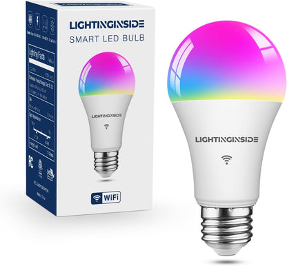 Foco inteligente 11 W WiFi, multicolor - Lightinginside (Nuevo, sin caja)