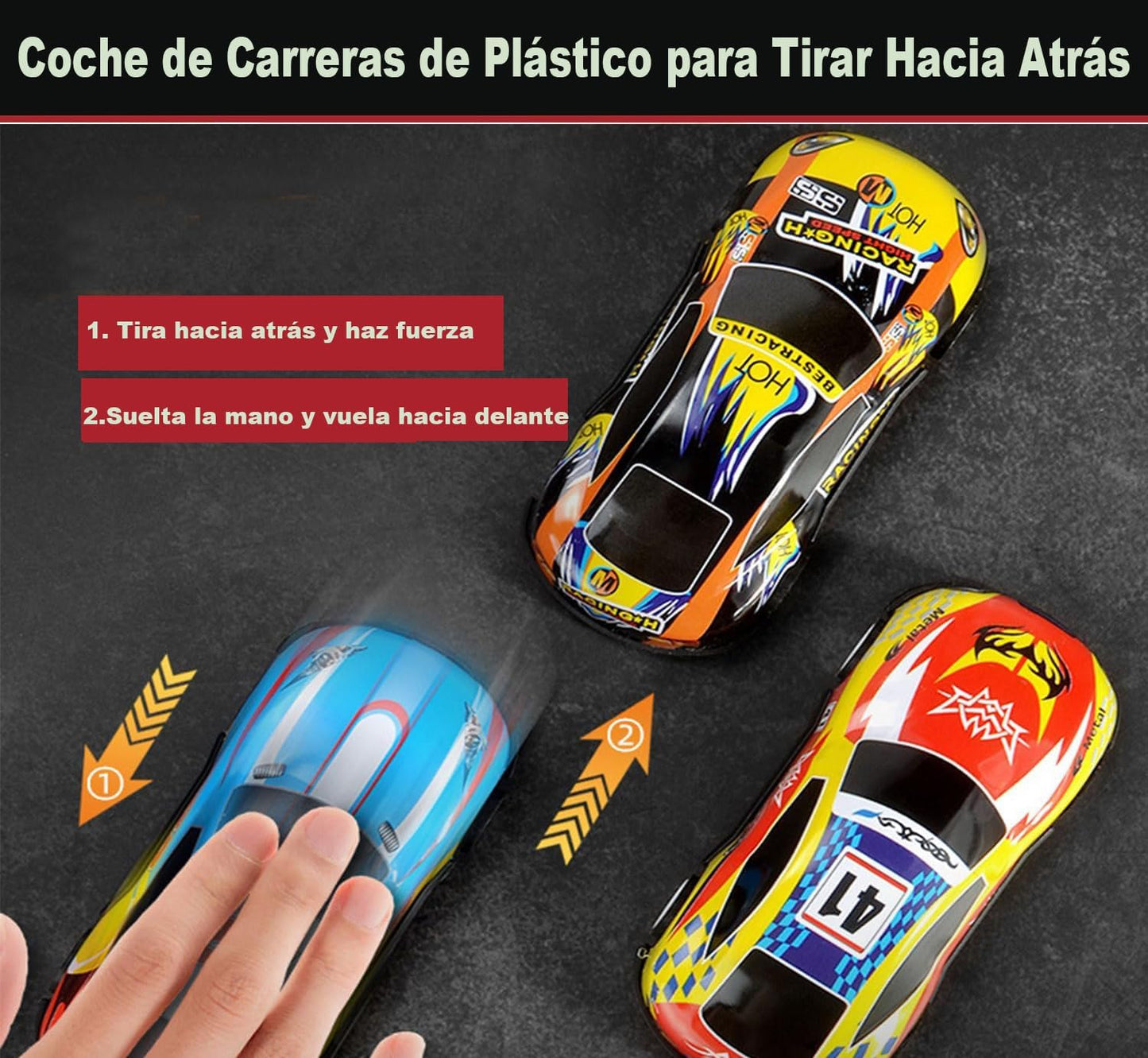 Set de 30 carros + caja almacenamiento (Nuevo)