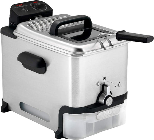 Freidora de aceite de 3.5 litros de acero inoxidable - T-Fal (Nuevo, caja abierta)