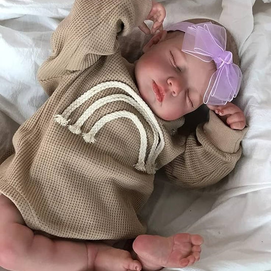 Bebé Reborn niña cuerpo completo de vinilo siliconado (Nuevo)