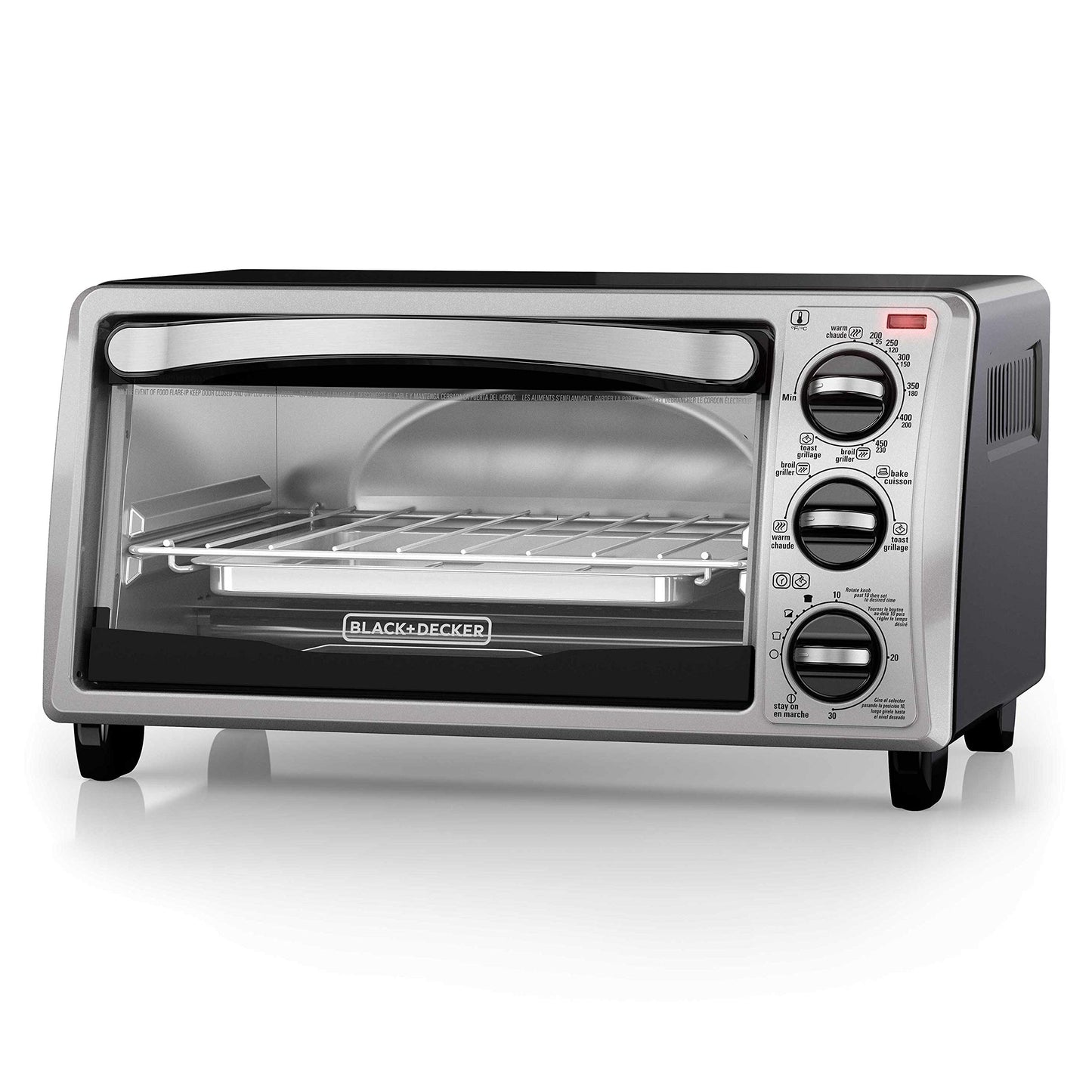 Horno tostador para 4 rebanadas - Black+Decker (Nuevo, caja abierta)