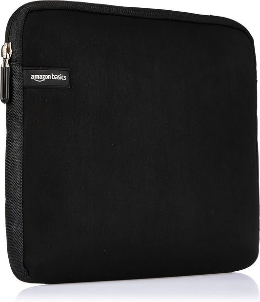 Funda para laptop de 13 - 13.3"  color negro - Amazon Basics (Nuevo)