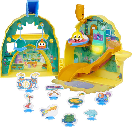 Set Casa de Tiburones Baby shark con sonidos y luces - Nickelodeon (Nuevo)