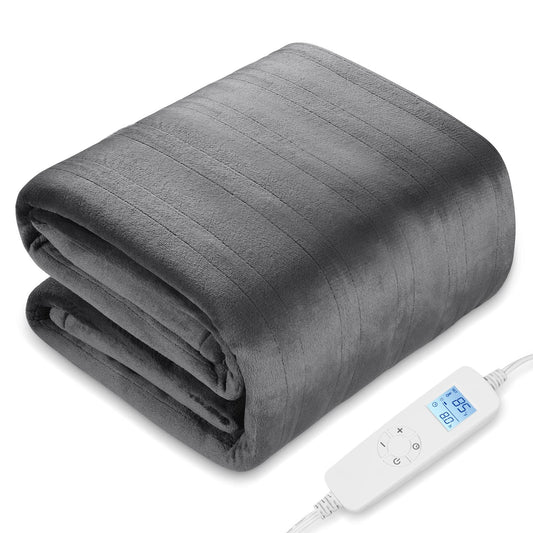 Manta térmica eléctrica Queen color gris (84" x 90") - PROALLER (Nuevo)