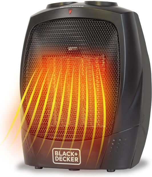 Calefactor de cerámica eléctrico portátil - Black+Decker (Nuevo, caja abierta)