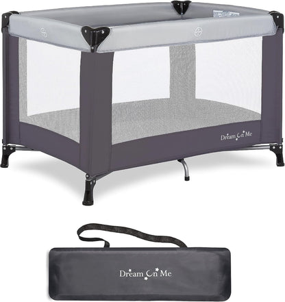 Corral portátil plegable para niños con bolsa de transporte con correa - Dream on me (Nuevo, caja abierta)