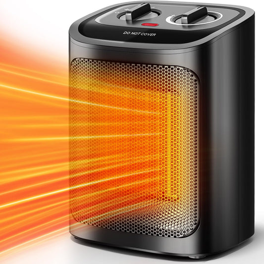 Calefactor de cerámica eléctrico portátil PTC (Nuevo, caja abierta)