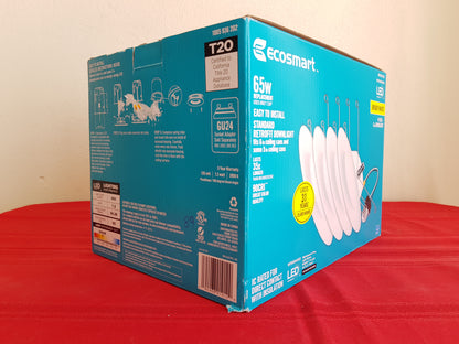 Paquete de 4 lámparas tipo spot LED - Ecosmart (Nuevo, caja abierta)