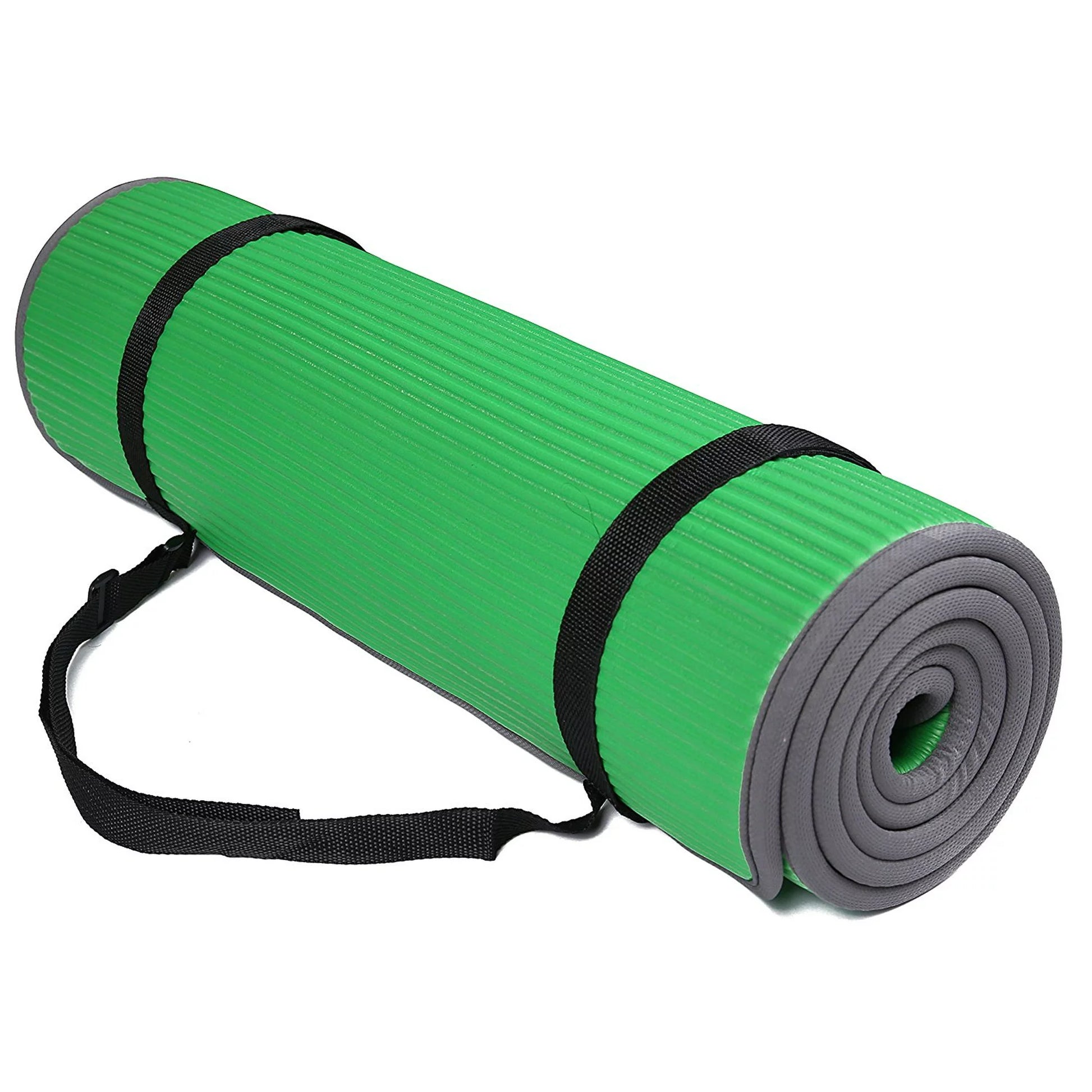 Tapete Para ejercicio Yoga Pilates Campismo Grueso 10mm Con Correa para  Traslado ZYNERGY ZY-YM10
