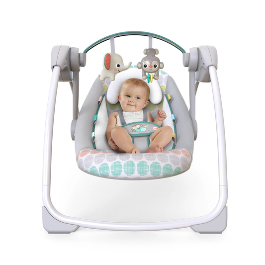 Portabebé mecedor automático - Bright Starts (Nuevo, caja abierta)