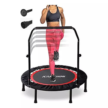 Trampolín para ejercicio de 40" con barra ajustable - Kanchimi (Nuevo, caja abierta)