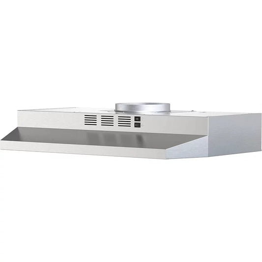 Campana de cocina de 30" convertible con extractor y luz LED - Firegas (Nuevo, caja abierta)